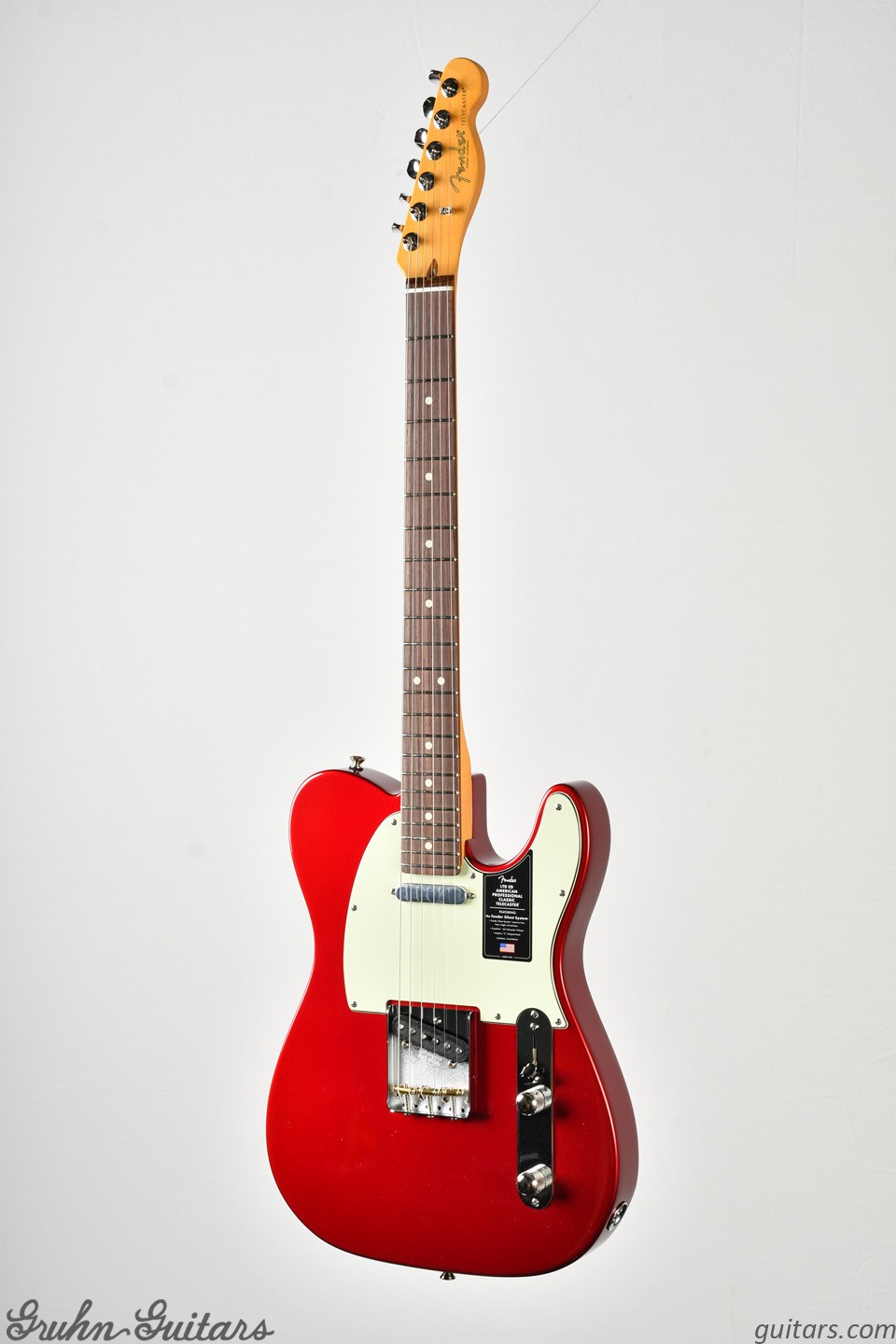 Fender Limited Edition American Professional Classic Telecaster ( Silent System ) - Candy Apple Red at Gruhn Guitars