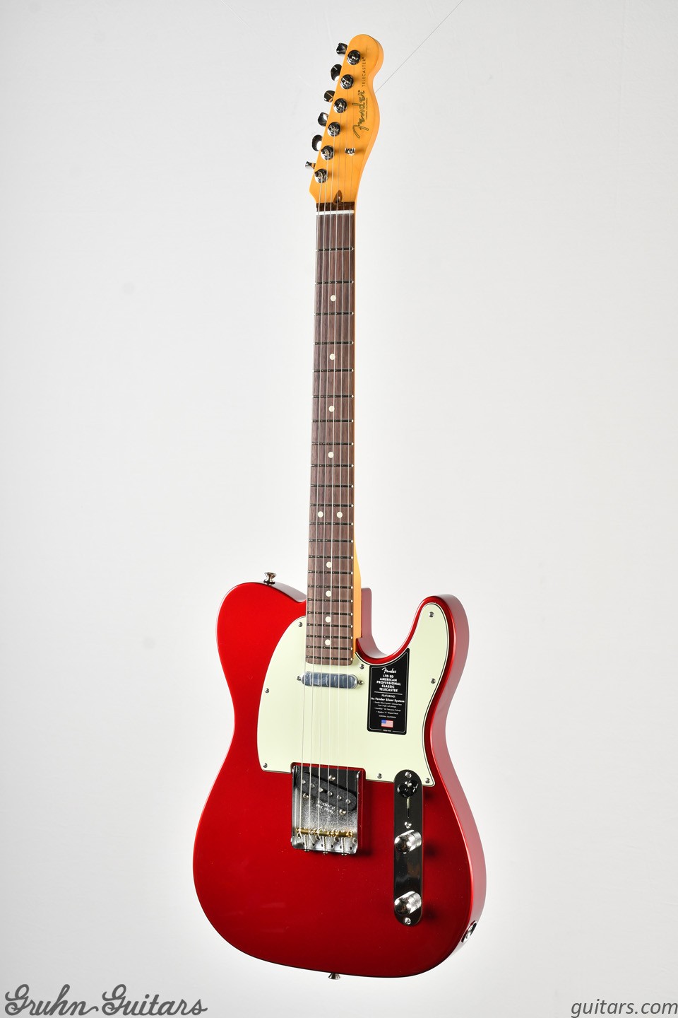 Fender Limited Edition American Professional Classic Telecaster ( Silent System ) - Candy Apple Red at Gruhn Guitars