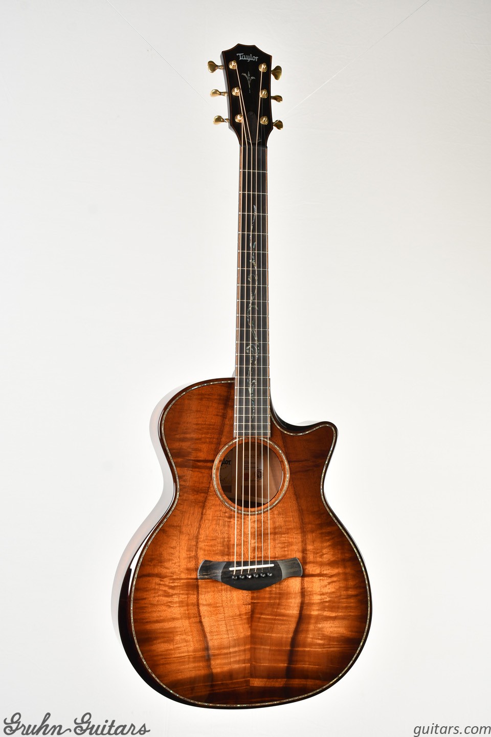 Taylor Next Generation K24ce Builder's Edition - Kona Burst at Gruhn Guitars