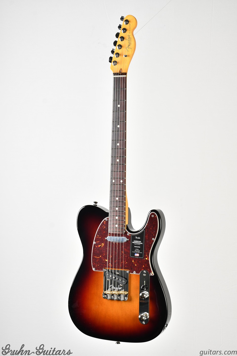 Fender American Professional Telecaster Rosewood Fingerboard - 3 Color Sunburst at Gruhn Guitars