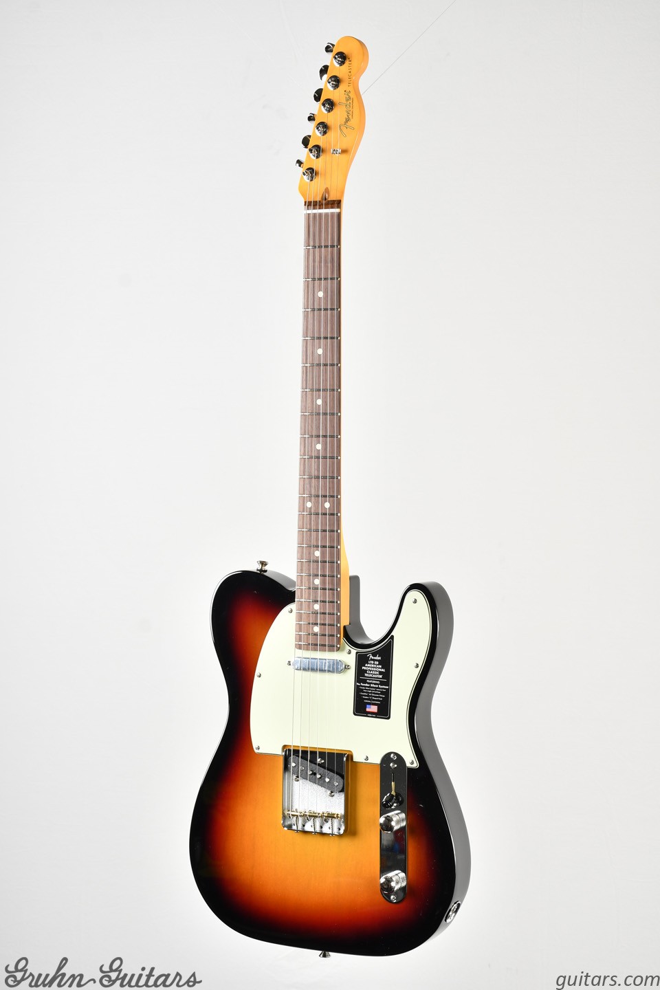 Fender Limited Edition American Professional Classic Telecaster (Silent System) - 3 Color Sunburst at Gruhn Guitars