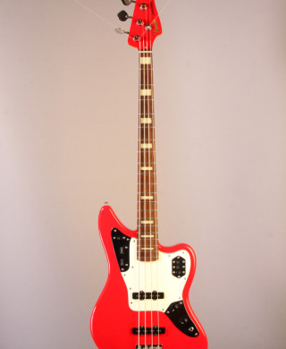 fender jaguar bass red