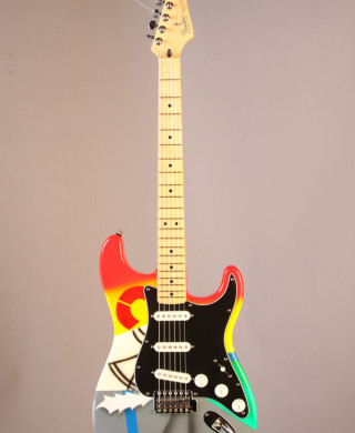ギター Fender mexico Stratocaster Fender Mexico Stratocaster Red Safe Packing! | eBay