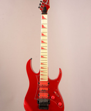 IBANEZ シースルーレッド キルティッドトップ EMGHZ 3バンドEQ搭載 IBANEZ シースルーレッド キルティッドトップ EMGHZ 3バンドEQ搭載