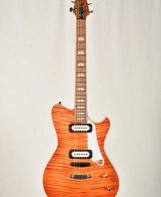 Powers Electric A-Type Select Flame Maple - Cosmo Orange New
